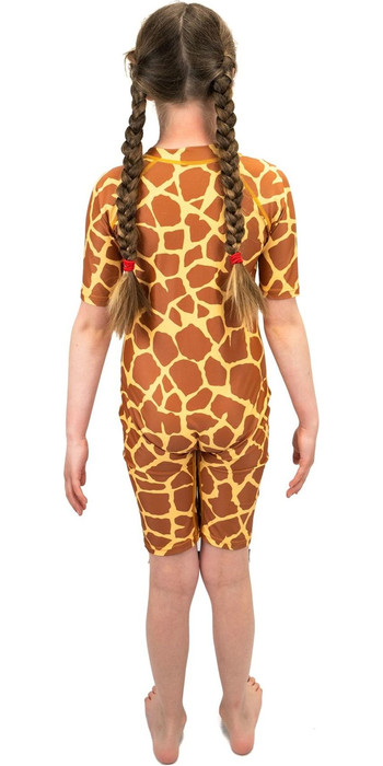 2021 Saltskin Junior Sun Suit STSKNGRFF03 - Giraffe